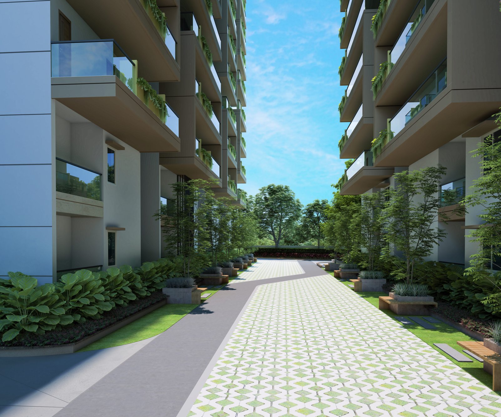 Entarnce Water Feature View